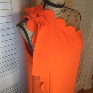 One shoulder a-line dress